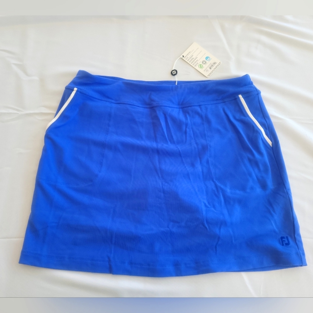 FootJoy FJ Women's Golf Skort Blue size Large New With Tags